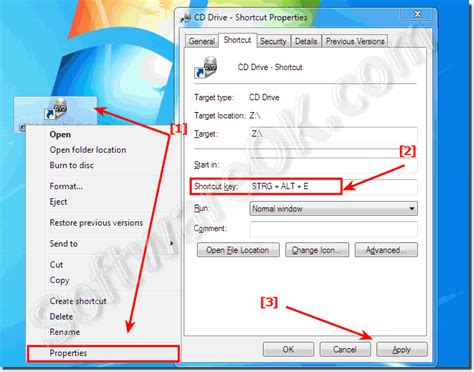 shortcut to eject cd drive.